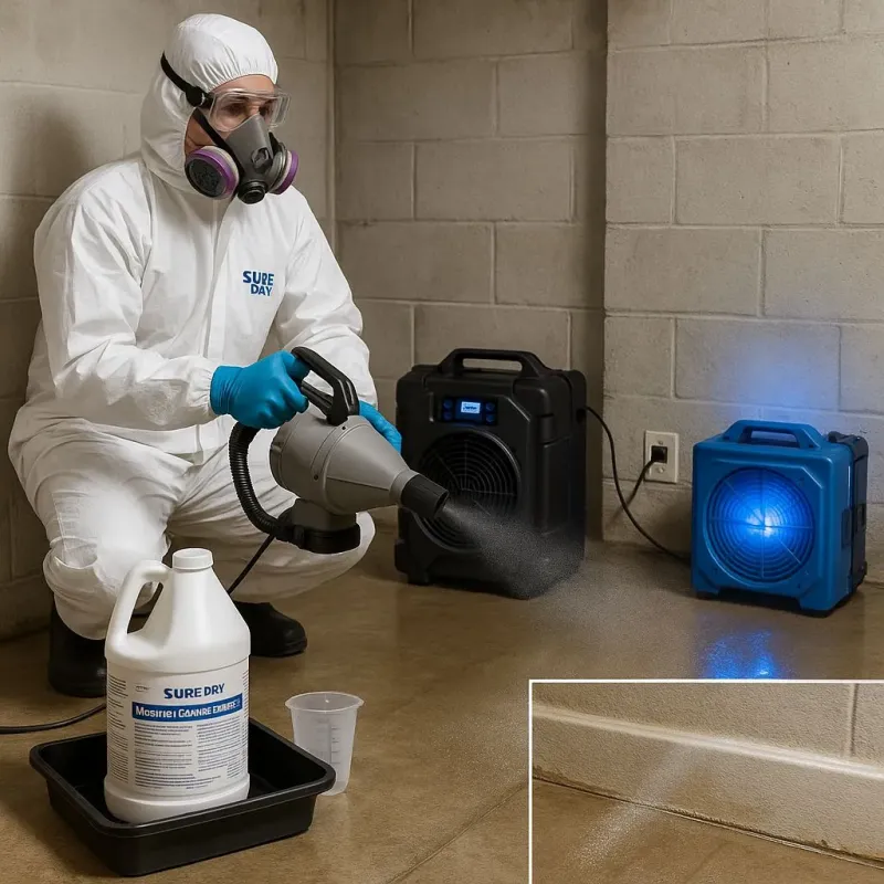 Sanitization and Odor Removal process in McGregor, TX