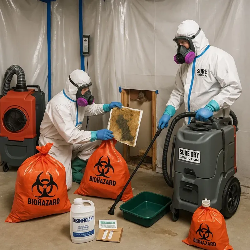 Contaminated Water Handling Protocols process in McGregor, TX