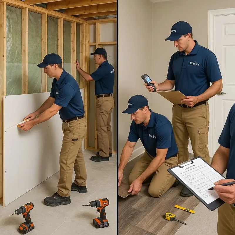 Repairs and Reconstruction process in McGregor, TX